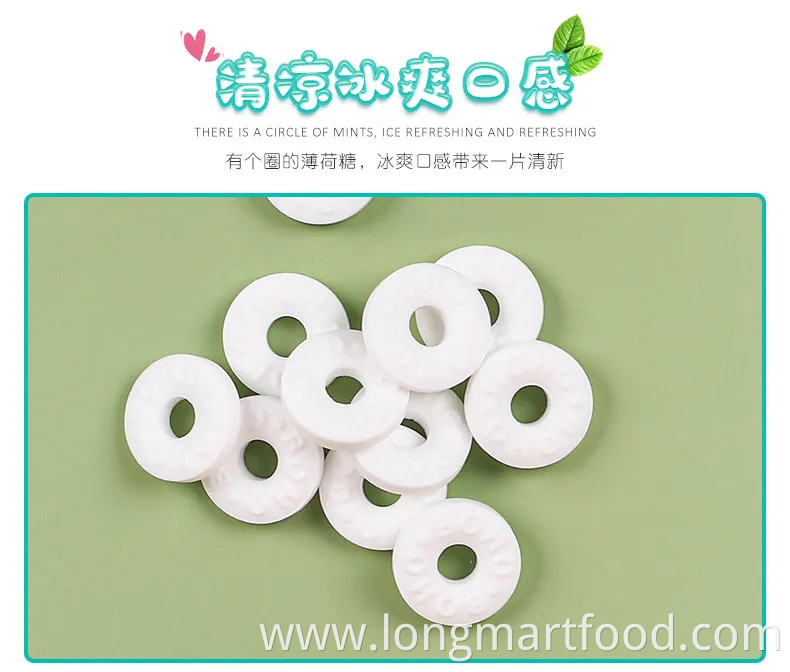 Bag Pack Sugar Free Mint Fruity Flavor Candy Sweets Confectionery